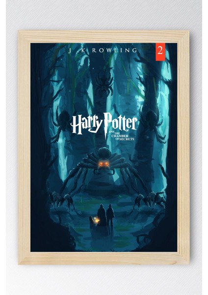 Harry Potter ve Sırlar Odası Çerçeveli Tablo - Film Posteri Tablo