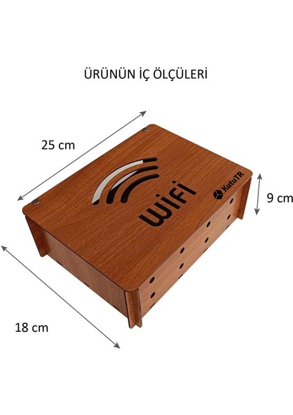 Dekoratif Modem Saklama Kutusu / Wifi /