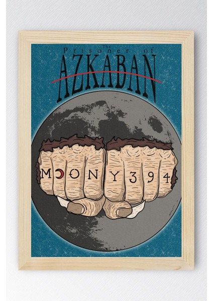 Harry Potter ve Azkaban Tutsağı Çerçeveli Tablo - Film Posteri Tablo