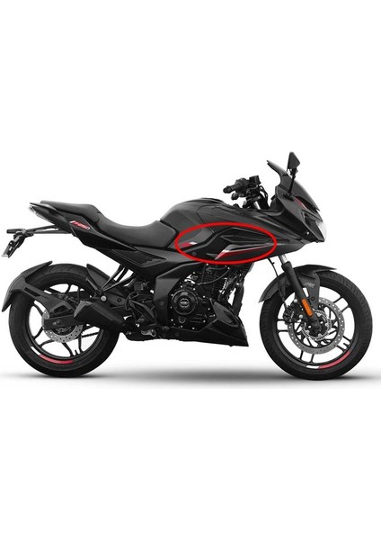 Bajaj Pulsar F250 Sağ Depo Yanı Grenajı Dış Panzolotu Mat A fiyatları
