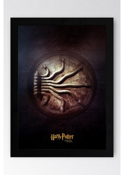 Harry Potter ve Sırlar Odası Çerçeveli Tablo - Film Posteri Tablo