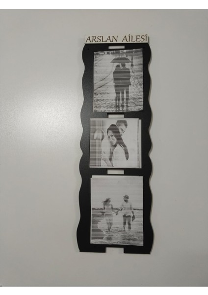 Çerçeve Renk ve Isim Seçenekleri ile 3 Fotoğraflık Çok Şık Kaliteli indirimleri