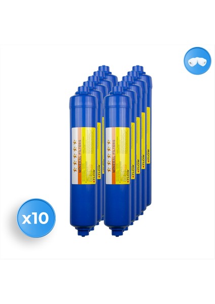 Su Arıtma Cihazı Mineral Filtre 10 Adet