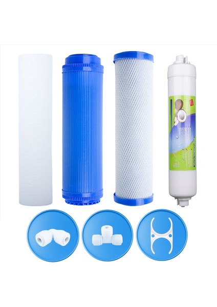 Açık Kasa Su Arıtma Cihazı 4'lü Filtre Set