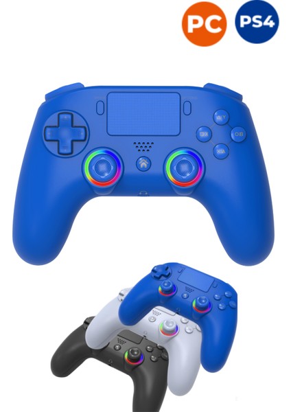 Gp-01 Superdrive Siyah Ps4/pc Kablosuz LED Joystick Joypad Oyuncu Kolu