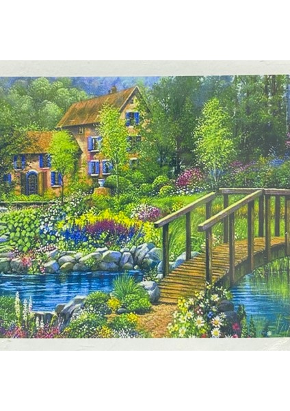 5d Yapışan Boncuk Goblen 30 x 40 cm Mozaik Tablo Pano 60608