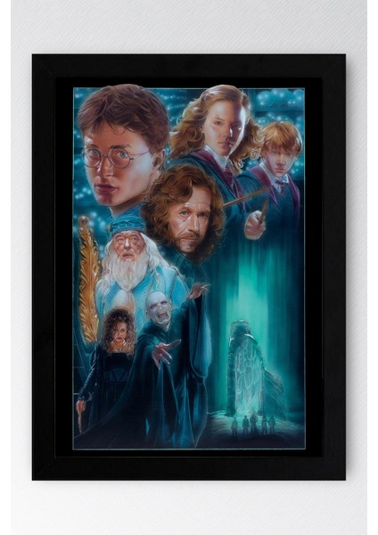 Harry Potter Çerçeveli Tablo - Film Posteri Tablo