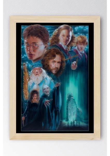 Harry Potter Çerçeveli Tablo - Film Posteri Tablo