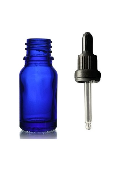 20 ml Mavi Cam Da mlalıklı, 24 Adet