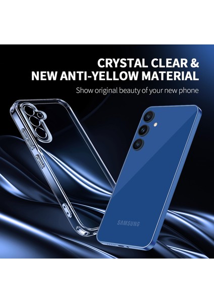 Samsung Galaxy S25 Plus Şeffaf Silikon Kılıf + Cam Ekran Koruyucu Seti (1 CAM 1 KILIF) fiyatları