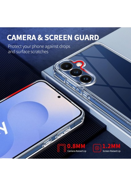 Samsung Galaxy S25 Plus Şeffaf Silikon Kılıf + Cam Ekran Koruyucu Seti (1 CAM 1 KILIF) fırsatları