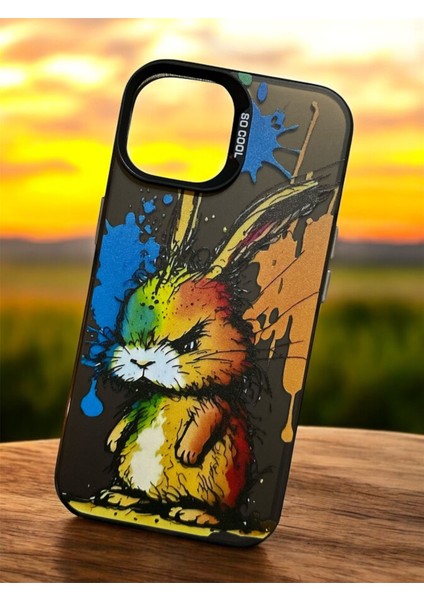 iPhone 14 Pro Max Desenli Esnek Tam Korumalı Silikon Kılıf