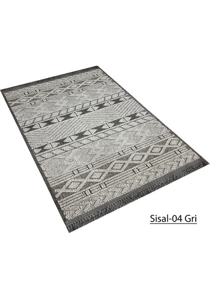 Decoser Sisal Koleksiyonu Dokuma Halı DH04 Gri