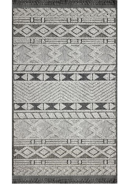 Decoser Sisal Koleksiyonu Dokuma Halı DH04 Gri