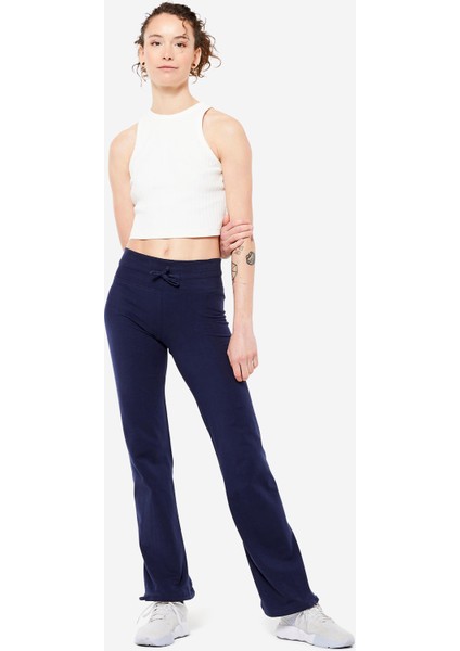 Domyos Kadın Fitness Taytı - Çelik Mavisi fiyatları