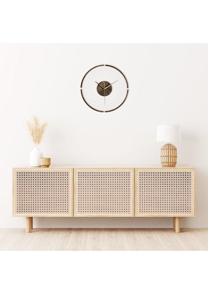 Sina Saat - Işıklı Pleksi Duvar Saati, El Yapımı, Sessiz, Modern Dekoratif Tasarım, 35 cm indirimleri