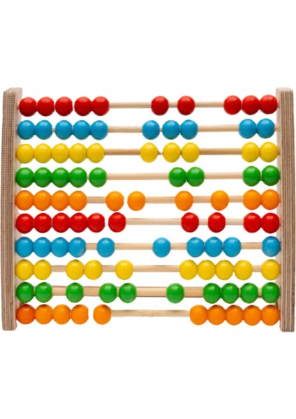 Montessori 3 Boyutlu Ahşap Balık Tutma Oyunu + Montessori Renkli Ahşap Abaküs fırsatları