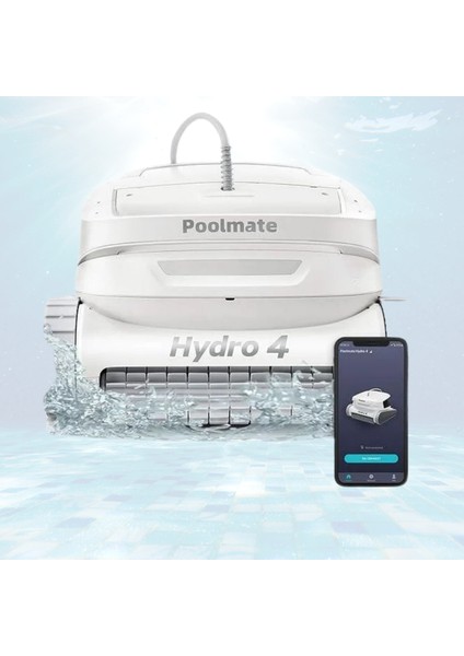 Hydro 4 Kablolu Havuz Temizleme Robotu 15 Metre Kablo Uzunluğu