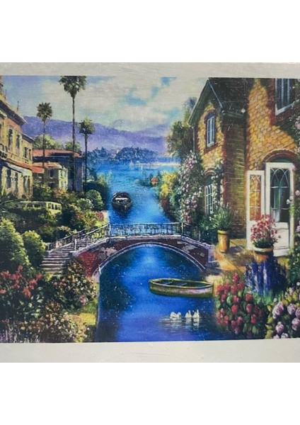 5d Yapışan Boncuk Goblen 30 x 40 cm Mozaik Tablo Pano 60390