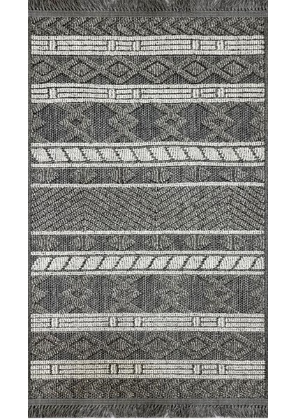 Decoser Sisal Koleksiyonu Dokuma Halı DH03 Antrasit