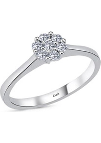 0.09 Karat Pırlanta Violet Yüzük L057712