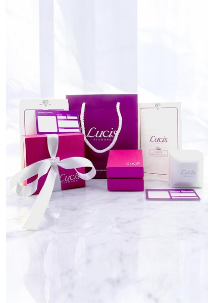 0.11 Karat Pırlanta Violet Yüzük L044759