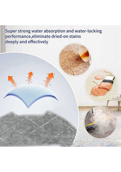 P30 Robot Süpürgeler Için 12 Adet Paspas Pedi Yedek Aksesuarları Yıkanabilir Bez (Yurt Dışından) indirimleri