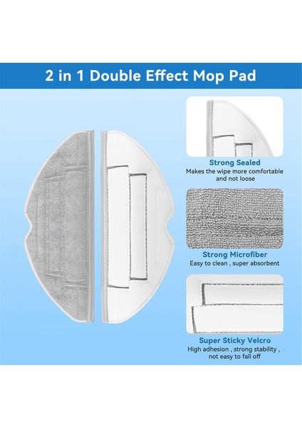 S8 Pro Ultra Robot Süpürge Ana Yan Fırça Hepa Filtreler Paspas Bezi Toz Torbaları (Yurt Dışından) indirimleri