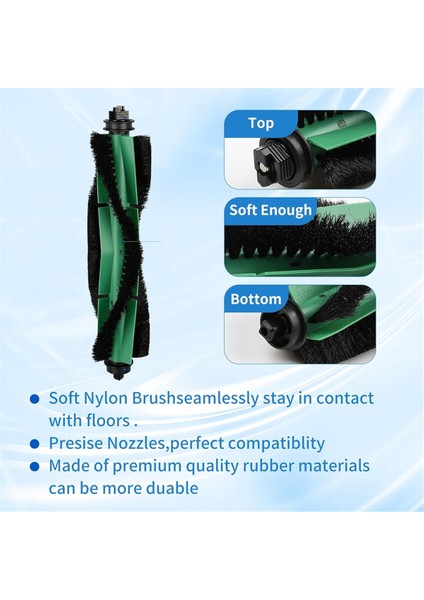 Essential Series Q0120 Y0140 Y0110 Q011 Elektrikli Süpürge Mian Yan Fırça Hepa Filtre Paspas Bezi Parçaları (Yurt Dışından)