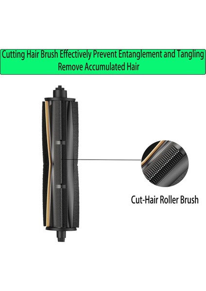 X30/X40 X20/S10 Süpürme Robotu Saç Kesme Elektrikli Süpürgesi Için Silindir Fırça Parçalarının Değiştirilmesi (Yurt Dışından) fırsatları