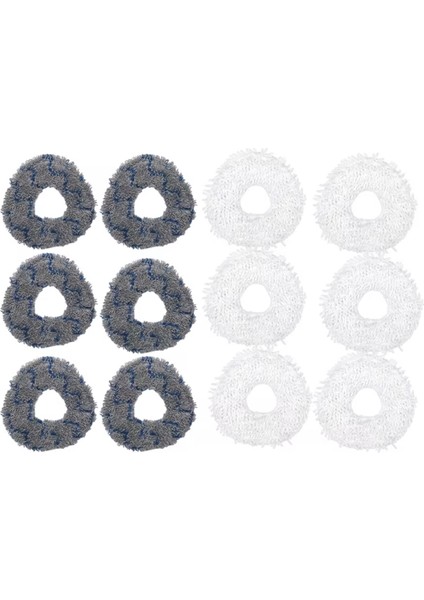 Freo x Ultra Elektrikli Süpürge Aksesuarları Pedleri Güçlü Sürükleme Temizleme Yedek Parçaları Için 12 Adet Paspas Bezi (Yurt Dışından)