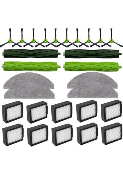 I3+ I5+ J5+ Robot Süpürge Aksesuarları Silindir Yan Fırça Filtre Paspas Pedleri Için Yedek Parçalar (Yurt Dışından)