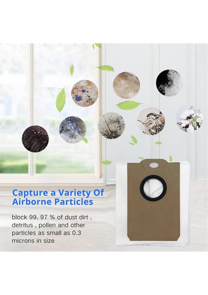 S5+ Plus Için 24 Adet, 2299 Ultra Home X-Treme Elektrikli Süpürge Yedek Parçaları Hepa Filtre Toz Torbası (Yurt Dışından)