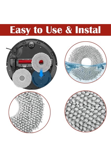 Qrevo CURV/P20 Pro Super Elektrikli Süpürge Için Yedek Parçalar Ana Yan Fırça Hepa Filtreler Paspas Bezi Toz Torbaları (Yurt Dışından) indirimleri