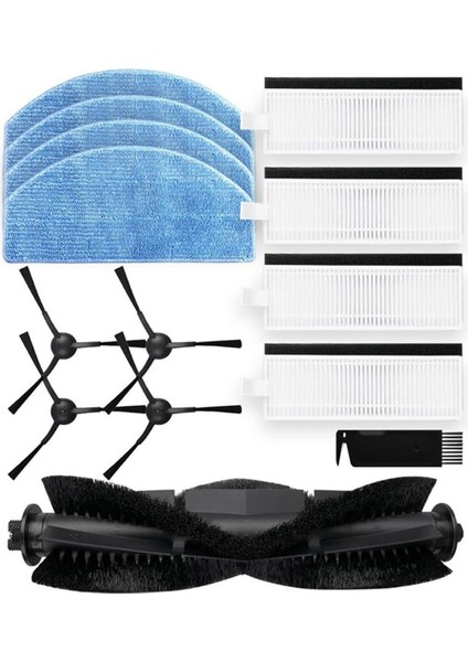 G8000, G8000 Pro Için G20 Robot Süpürge Yedek Ana Yan Fırça Hepa Filtre Paspas Bezi (Yurt Dışından)