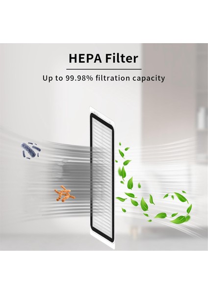 Bot L20 Ultra / X20 Pro Vakum Için Aksesuar Seti Yedek Parçalar Ana Yan Fırça Hepa Filtre Paspas Toz Torbası (Yurt Dışından)