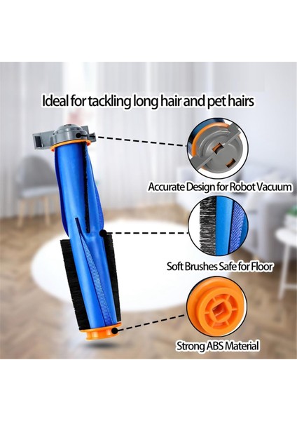 RV2310AE Matrix Robot Süpürge Ana Yan Fırça Hepa Filtreleri Yedek Parçaları (Yurt Dışından)