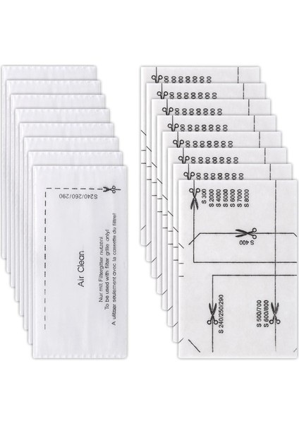 Komple C1/2/3 ve Motor Koruması Için Elektrikli Süpürge Filtre Seti (Yurt Dışından)