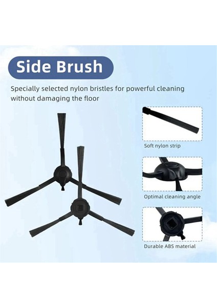 X-Plorer Serie 75 S+ RG8597 Vakum Aksesuarları Için 27 Adet Ana Silindir Yan Fırça Hepa Filtre Paspas Bezi Toz Torbası (Yurt Dışından) modelleri