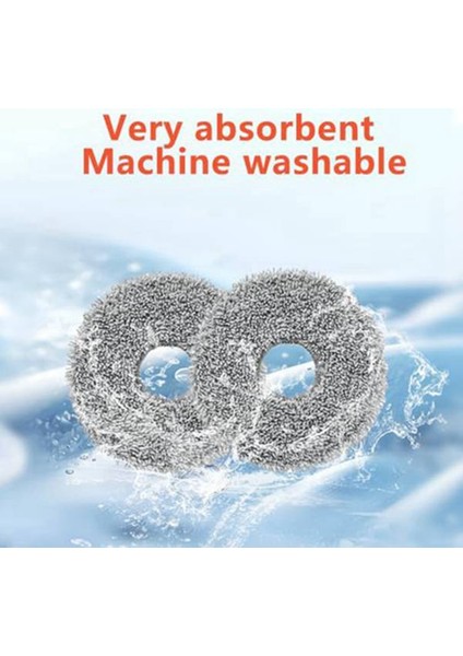 Qrevo MASTER/V20/P10S Pro Robot Süpürge Yedek Parçaları Mikrofiber Bez Için 12 Adet Mop Pedleri (Yurt Dışından) indirimleri