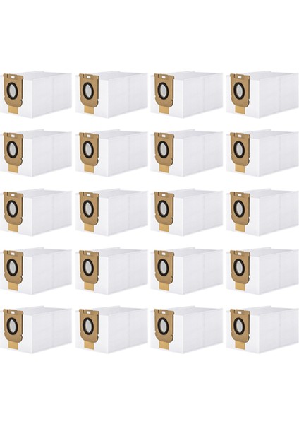 Z10 İSTASYONU/H30 Kombo Istasyonu Elektrikli Süpürge Aksesuarları Çöp Yedek Parçaları Için 20 Adet Toz Torbası (Yurt Dışından)