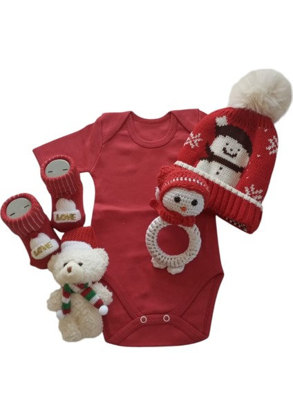 Hoşgeldin Bebek, Unisex, Noel, Yılbaşı, Yeniyıl bebekleri, Yenidoğan Bebek Hediye Seti modelleri