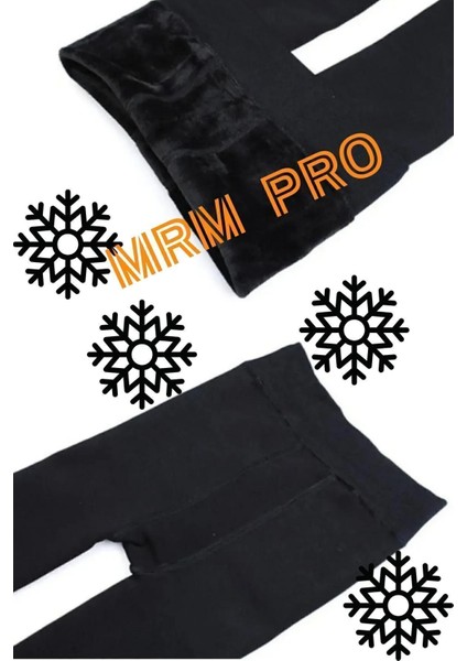 2li Termal Kışlık Kadın Siyah Termal Içi Polar Termal Tayt Çorap fırsatları