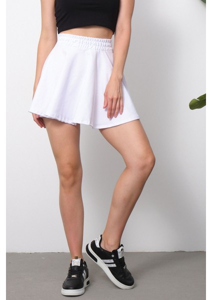 Volanlı Spor Mini Etek