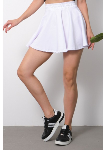 Volanlı Spor Mini Etek