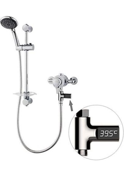 LED Ekranlı Duş Termometresi modelleri