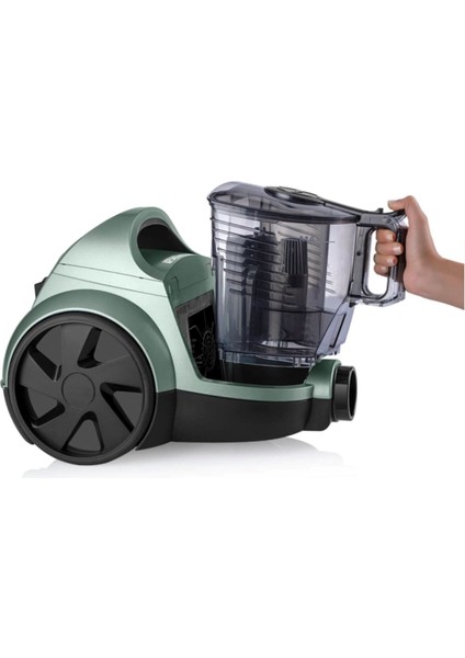 Toz Torbasız Elektrikli Süpürge - Yüksek Emiş Gücü, 2.5l Hazne, Kompakt ve Şık Tasarım fiyatları
