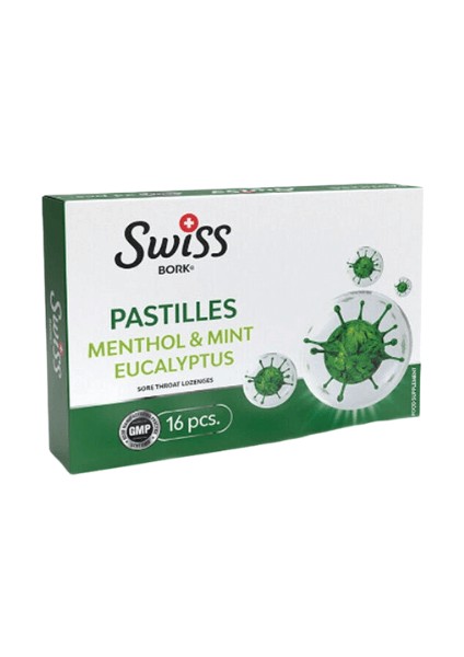 Swıss Nane Okaliptus 16 Pastil