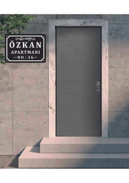 Apartman - Villa - Inşaat Tabelası – 50X35 cm Alüminyum Kompozit modelleri