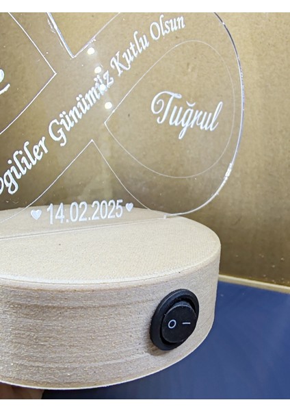 Sevgililer Günü Sonsuzluk Gece Lambası modelleri